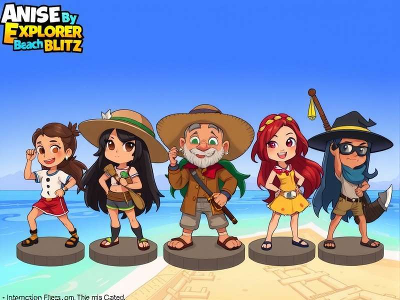 Anise Explorer Beach Blitz Characters